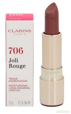 Clarins Hydrating Lipstick Joli Rouge 3.5 g - Shade: 706 Fig