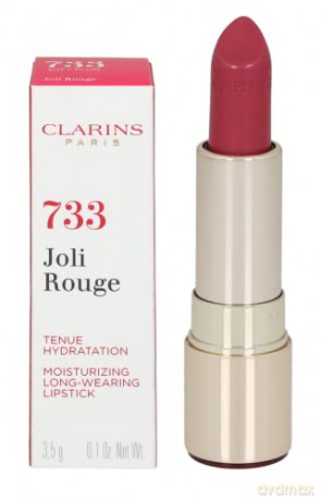 Clarins Hydrating Lipstick Joli Rouge 3.5 g - Shade: 733 Soft Plum