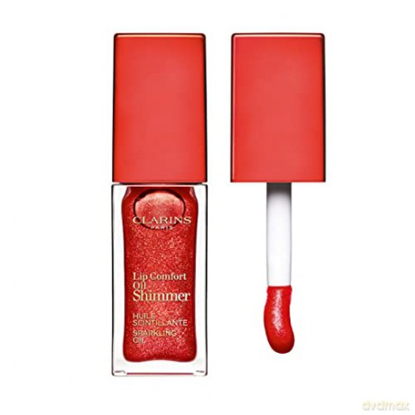 Clarins Lip Comfort Oil Shimmer 7 ml - Shade: 07 Red Hot