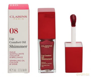Clarins Lip Comfort Oil Shimmer 7 ml - Shade: 08 Burgundy Wine