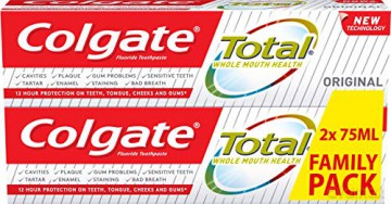 Colgate Toothpaste Total Original Duopack 2 x 75 ml