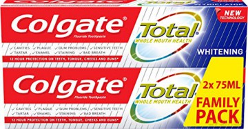 Colgate Total Whitening Duopack Toothpaste 2 x 75 ml
