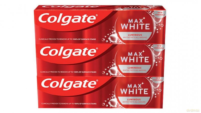 Colgate Whitening toothpaste Max White Luminous 3 x 75 ml