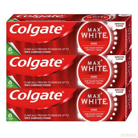 Colgate Whitening toothpaste Max White One 3 x 75 ml