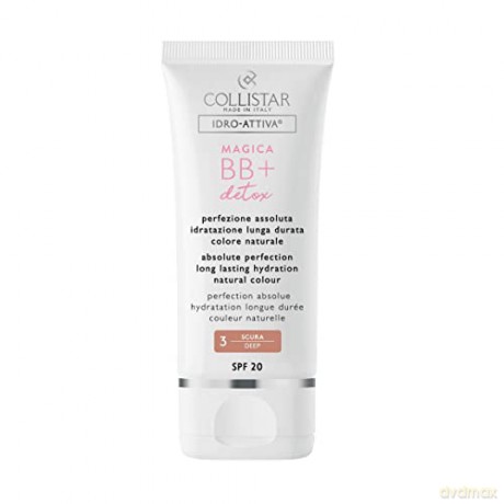 Collistar BB toning moisturizing cream Magica BB + Detox SPF 20 (Hydration Natu ral Colour Cream) 50 ml - Shade: Deep3
