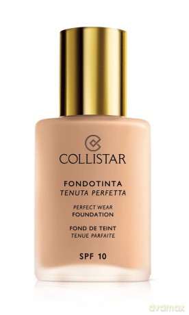 Collistar Makeup for a perfect appearance SPF 10 (Perfect Wear Foundation) 30 ml - Shade: 03 Natural