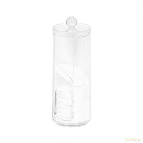 Compactor Compactor cotton swab dispenser - clear plastic