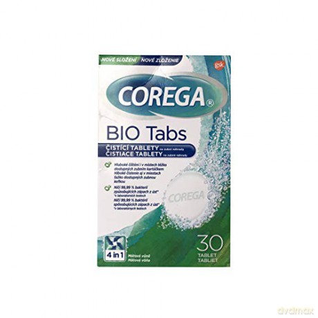 Corega Dental Cleansing Tablets Bio Tabs 30 p