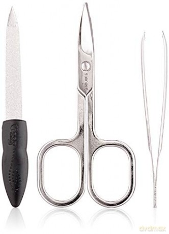 Credo Solingen Luxurious 3-Piece Manicure Red I.