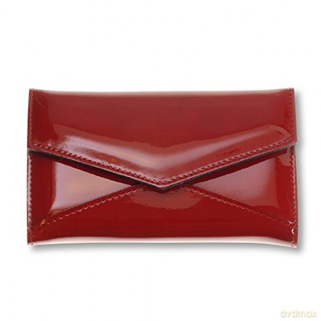 Credo Solingen Luxurious 5-Piece Manicure in Fire 5 Red Leatherette Case