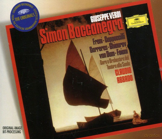 Abbado /Capucilli/ Freni/ Carreras: Verdi' simon Boccanegra [2CD]