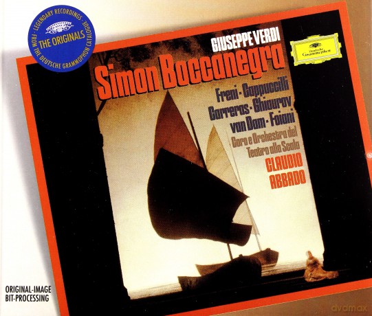 Abbado /Capucilli/ Freni/ Carreras: Verdi' simon Boccanegra [2CD]