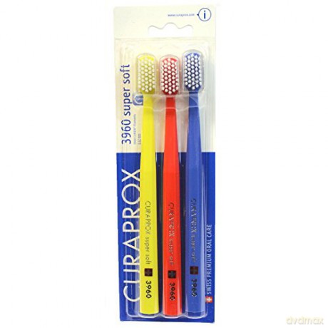 Curaprox Extra soft toothbrush 3960 Super Soft 3 pc