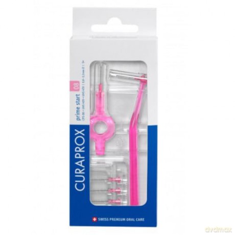 Curaprox Interdental brushes CPS 08 Prime Start 0.8 - 3.2 mm