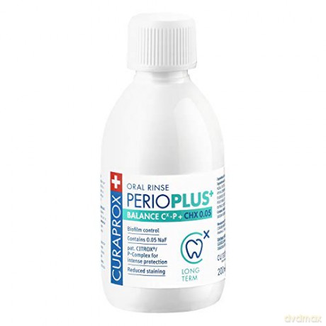 Curaprox PerioPlus + Balance 200 ml mouthwash