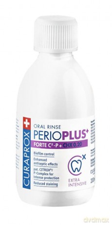 Curaprox PerioPlus + Forte Mouthwash (Oral Rinse) 200 ml