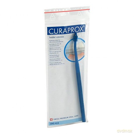 Curaprox Professional aluminum holder of interdental toothbrushes (Holder Mono UHS) 1 pc - Variant: 413 - Blue