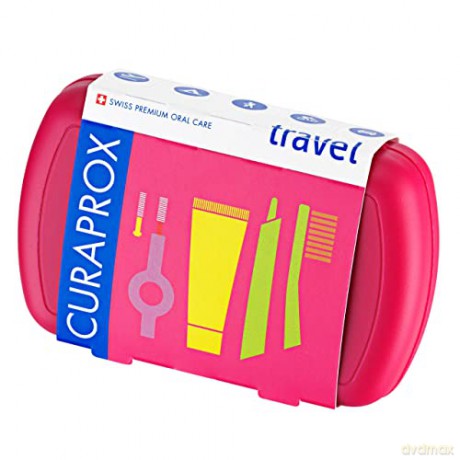 Curaprox Travel set red