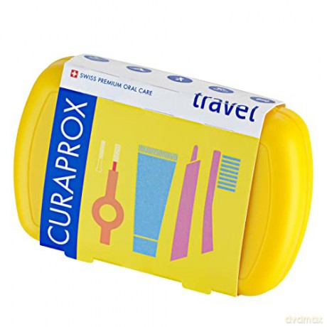 Curaprox Travel set yellow