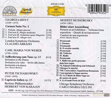Abbado/Karajan/Giuli: Galleria-Sampler [CD]