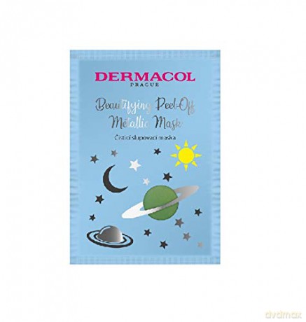 Dermacol (Beautifying Brightening Peel-Off Metallic Mask) 15 ml
