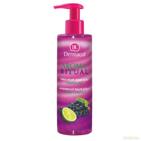 Dermacol Anti-stress liquid soap with lime Aroma Ritual (Stress Relief Liquid Soap) - Volume: 250 ml