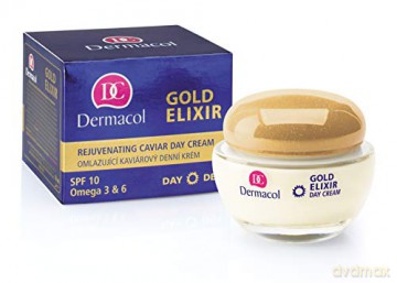Dermacol Caviar Rejuvenating Day Cream SPF 10 (Gold Elixir Day Cream) 50 ml