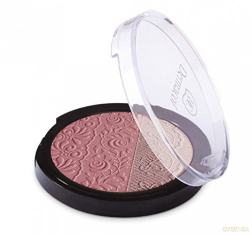 Dermacol DUO blusher with embossed lace (Duo Blusher) 8.5 g - Shade: No.3