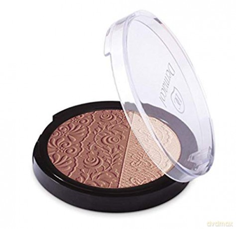 Dermacol DUO blusher with embossed lace (Duo Blusher) 8.5 g - Shade: No.4