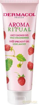 Dermacol Fresh shower gel Wild Strawberries Aroma Ritual (Juicy Shower Gel) 250 ml