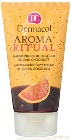 Dermacol Harmonizing Body Scrub Belgian chocolate with orange 150 ml
