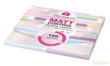 Dermacol Matt Control (Blotting Papers) 100 pcs