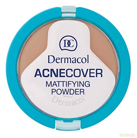 Dermacol Mattifying powder for problematic skin (Acnecover) 11 g - Shade: Honey