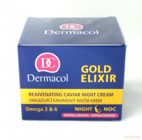 Dermacol Rejuvenating Caviar Night Cream (Gold Elixir Night Cream) 50 ml