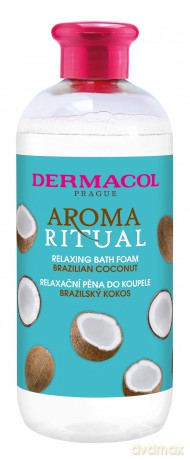 Dermacol Relaxing Bath Foam Brazilian Coconut Aroma Ritual (Relaxing Bath Foam) 500 ml