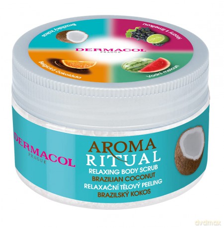 Dermacol Relaxing peeling Brazilian coconut Aroma Ritual (Relaxing Body Scrub) 200 g
