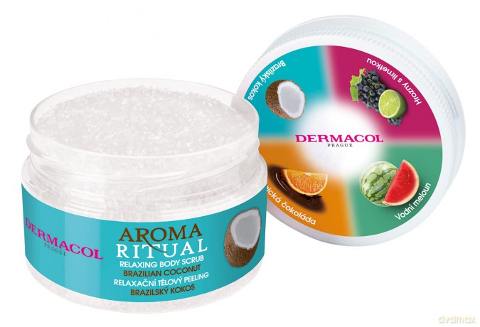 Dermacol Relaxing peeling Brazilian coconut Aroma Ritual (Relaxing Body Scrub) 200 g