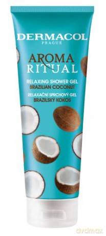 Dermacol Relaxing Shower Gel Brazilian Coconut Aroma Ritual (Relaxing Shower Gel) 250 ml