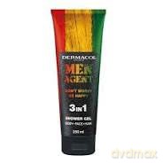 Dermacol Shower Agent for men Men Agent Don´t Worry Be Happy (3 in 1 Show er Gel) 250 ml