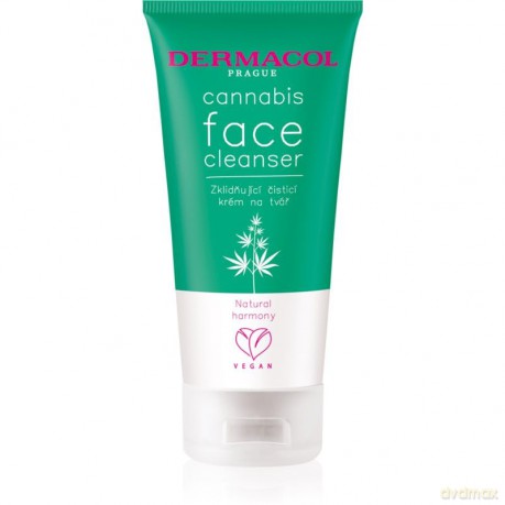 Dermacol Soothing cleansing cream for the face with hemp oil Cannabis (Face Clean ser) 150 ml