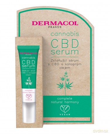 Dermacol Soothing skin serum with CBD and hemp oil Cannabis (CBD Serum) 12 ml
