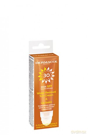Dermacol Sun SPF 30 Sun (Water Resistant Cream and Lip Balm) 30 ml + 3.2 g
