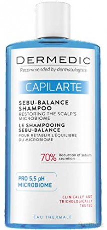 DERMEDIC Capilarte skin microbiome renewing shampoo for oily hair 300 ml