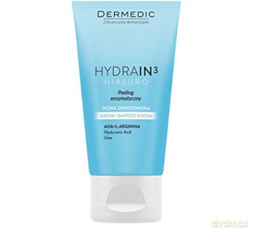 DERMEDIC Enzymatic peeling for dehydrated dry skin Hydrain3 Hialuro 50 ml
