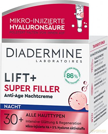 Diadermine Night cream for filling wrinkles Lift+ Super Filler 50 ml