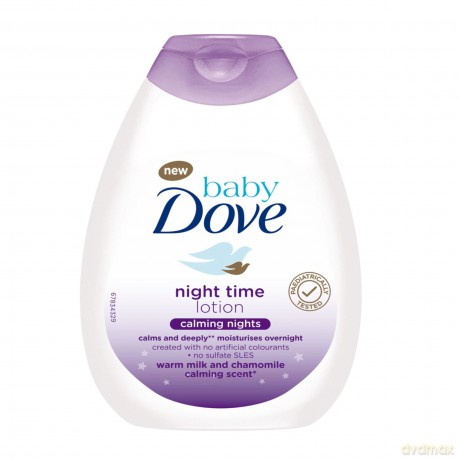 Dove Body lotion for children with the scent of chamomile Calming Nights Baby (Night Time Lotion) 400 ml