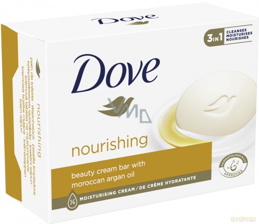 Dove Cream tablet Argan oil 4 x 90 g