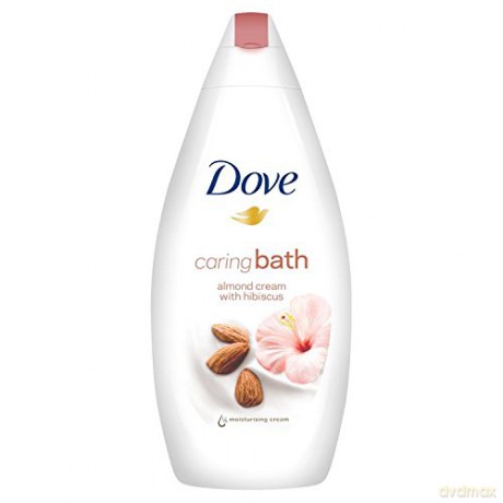 Dove Creamy foam bath with almond cream and hibiscus (Caring Bath) 500 ml