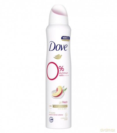 Dove Deodorant without aluminum Go Fresh Peach and lemon (Alu Free Deodorant) 150 ml