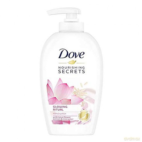 Dove Liquid Soap Lotus Flower and Glowing Ritual Rice Water (Hand Wash) - Volume: 250 ml